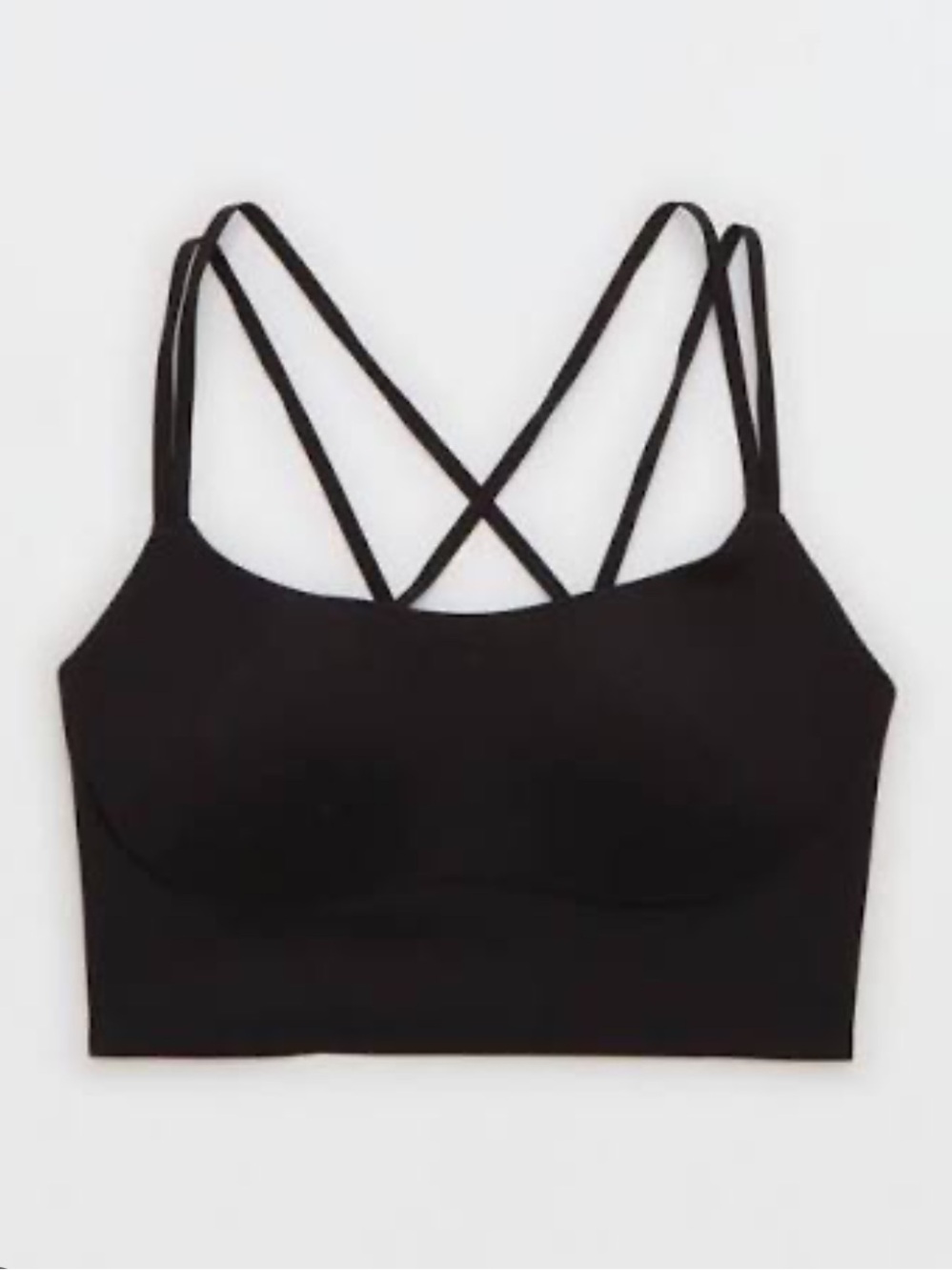 aerie Xtra Hold Up Strappy Sports Bra